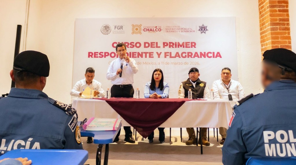 FGR Imparte Capacitación a Elementos de La Policía Municipal de Chalco, Estado de&nbsp;México.