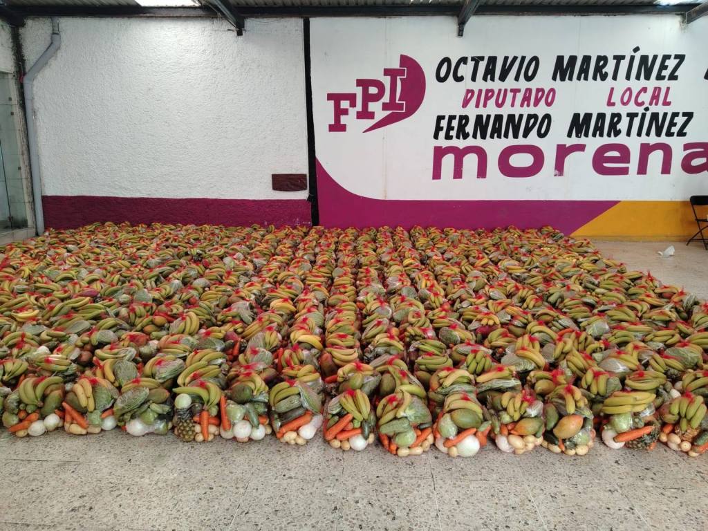 Ya son 30 mil familias de Ecatepec beneficiadas con canastas básicas cada&nbsp;mes.