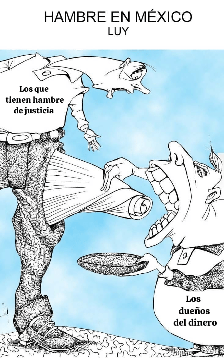 Hambre en México.