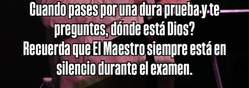 «La Fe NO hace que Las Cosas sean Fáciles, LA Fe hace que Las Cosas sean&nbsp;Posibles.»