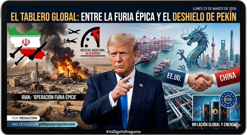 El Tablero Global: Entre la «Furia Épica» y el Deshielo de Pekín.