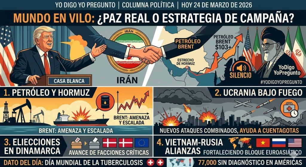Mundo en Vilo: ¿Paz Real o Estrategia de&nbsp;Campaña?