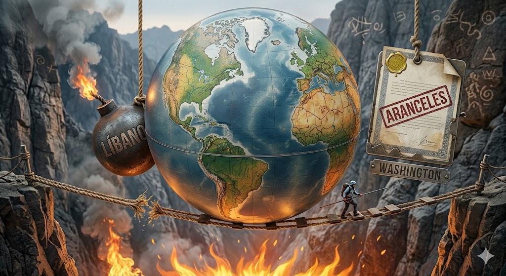 El Mundo en la Cuerda Floja: Bombas en Líbano y Aranceles en Washington.