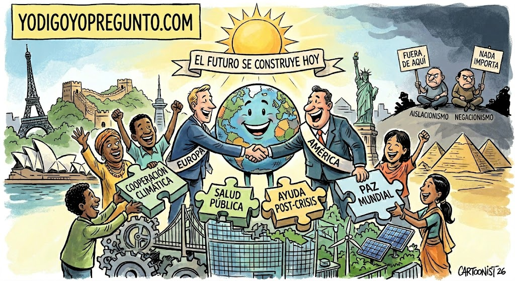 Unidos por La Reconstrucción Global.