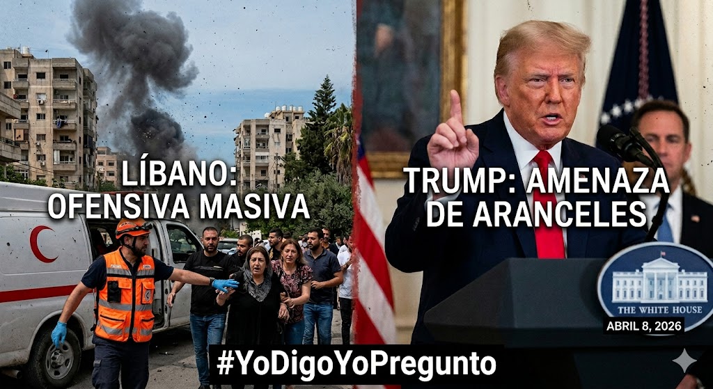 Crisis en el alto al fuego: Israel lanza ofensiva masiva en Líbano mientras Trump amenaza con nuevos&nbsp;aranceles.