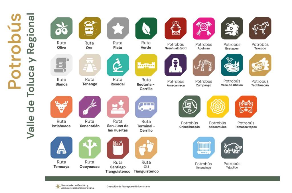 🟢🟡 Cinco nuevas unidades del Potrobús impulsan el acceso a la educación media y superior en la&nbsp;UAEMéx.