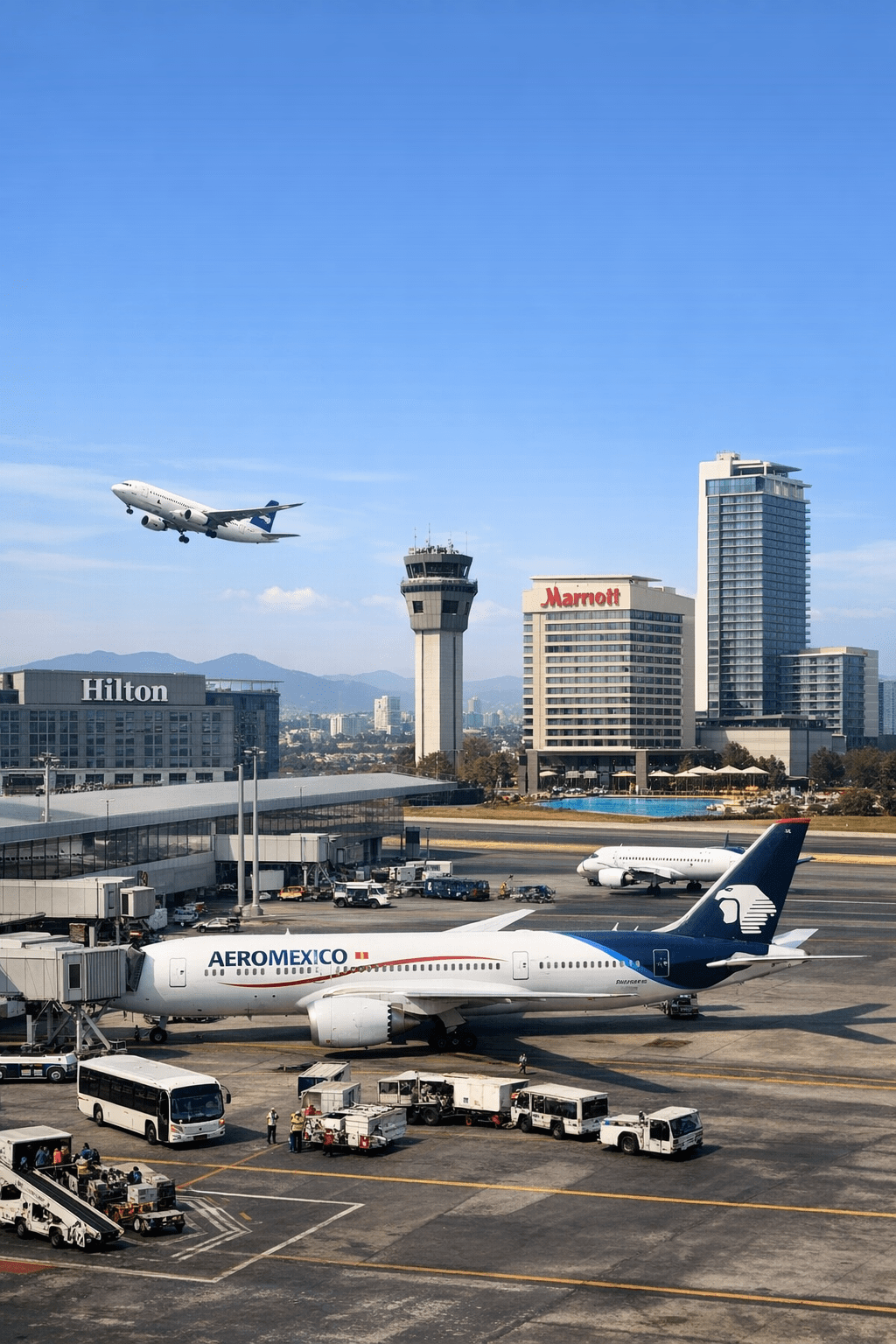 Rutas hacia el Mundial: la apuesta económica detrás de los aeropuertos y&nbsp;hoteles.