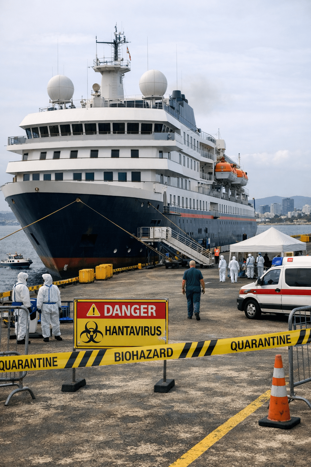 Alerta en alta mar: el hantavirus detiene un crucero y activa la respuesta&nbsp;internacional.