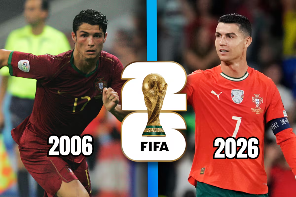 Cristiano Ronaldo rompe la barrera del tiempo: con 41 años disputará su sexta Copa Mundial.
