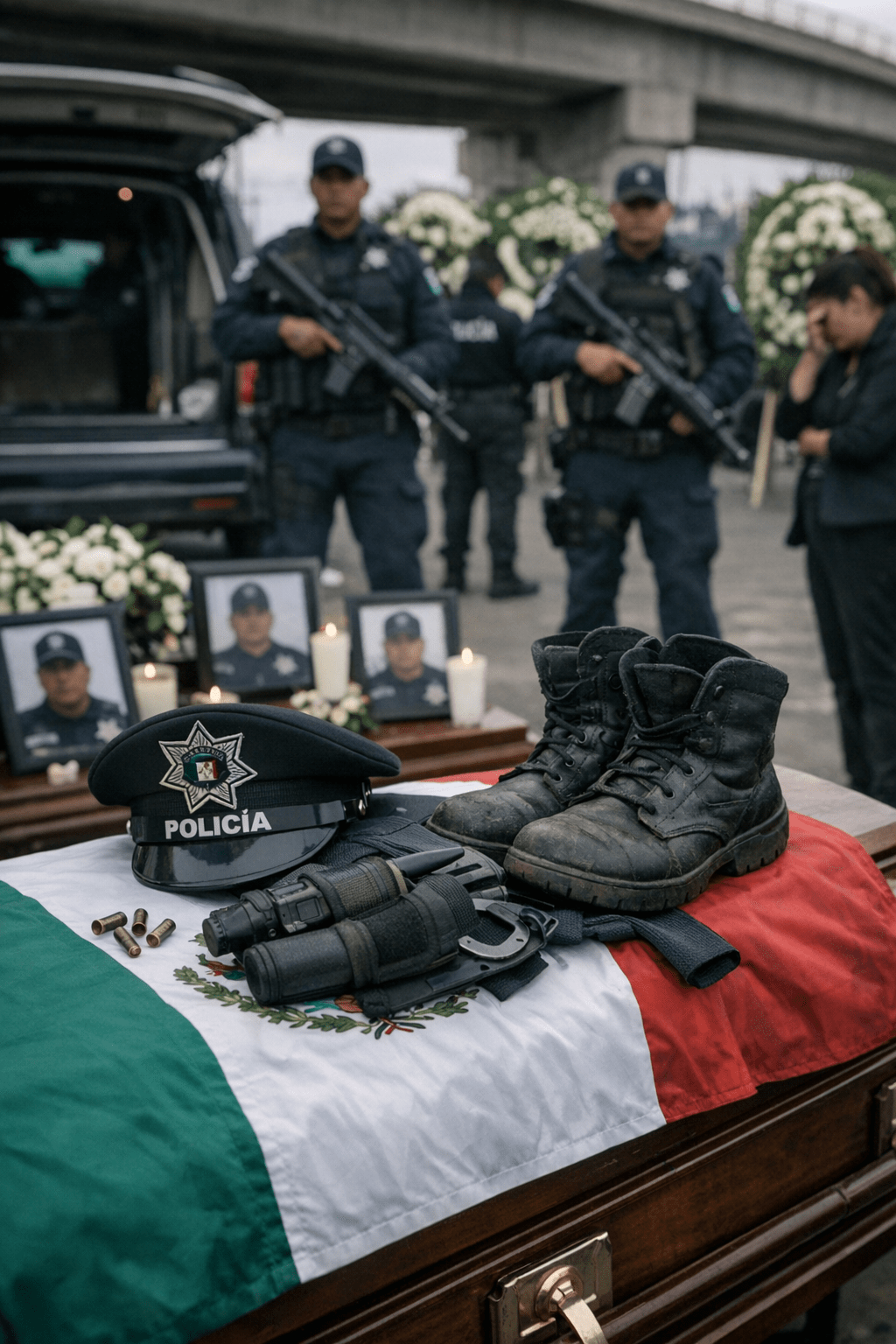 La fragilidad del uniforme: cinco policías caídos cada año en el Estado de&nbsp;México.