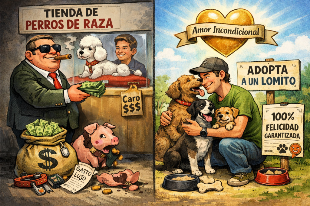 Por Favor NO Compres Perros de Raza, Mejor Adopta Uno o Varios Sin Casa, es una Inversión 100%&nbsp;GARANTIZADA.