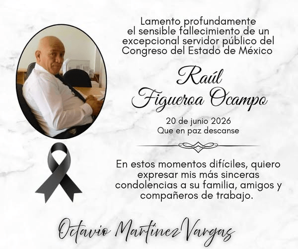 Descanse en Paz Raúl Figueroa&nbsp;Ocampo.