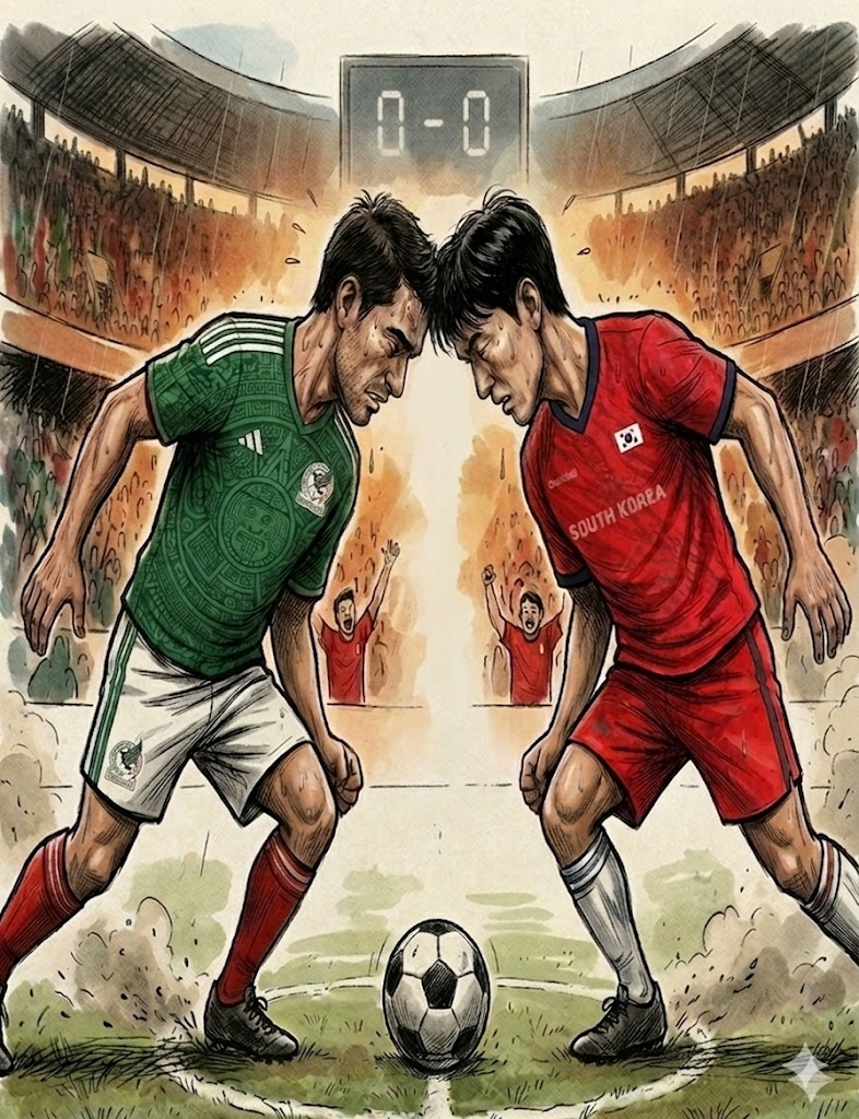 En el Próximo Encuentro de Futbol Entre Las Selecciones de México y Corea, Nuestro Pronóstico es Un Empate, ¿Cual Es El Tuyo?