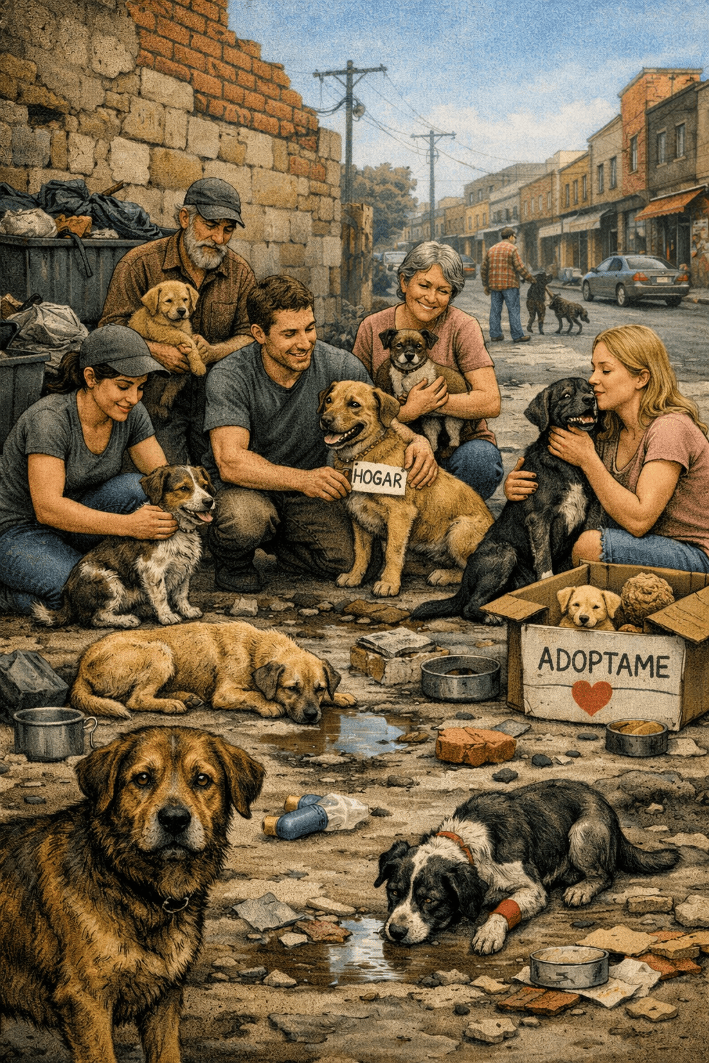 Por Favor, NO Compres Perros de Raza, Mejor Adopta Uno o Varios Sin Casa.