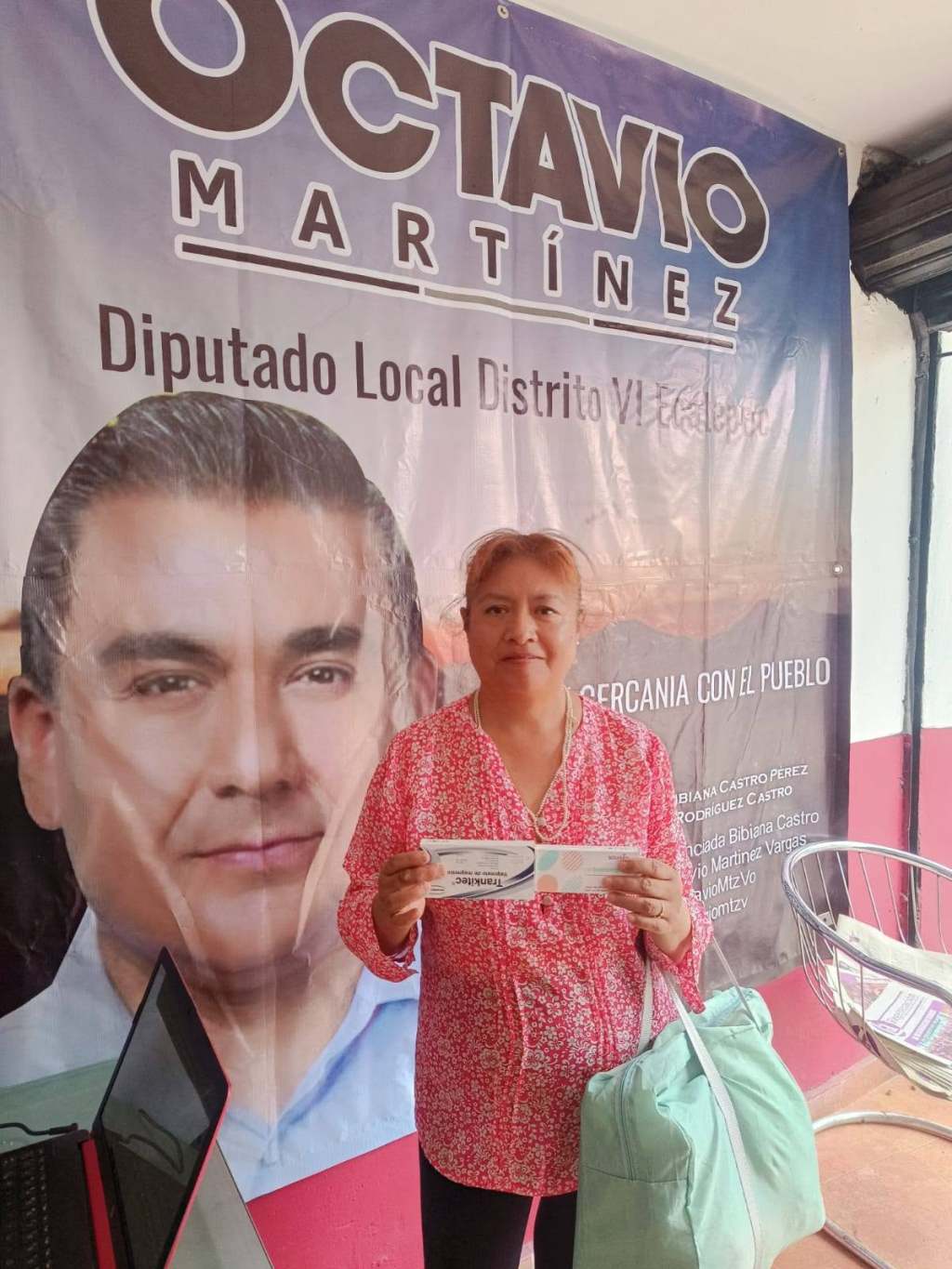 Menos selfis y Más Trabajo para La Gente: Alarmas, Tarjetas de Descuento de Negocios de la Central de Abasto Ecatepec, Canastas Básicas, Prestamos de Mesas y Sillas, Dignificación de Espacios Públicos, Asesorías Jurídicas, etc, etc.