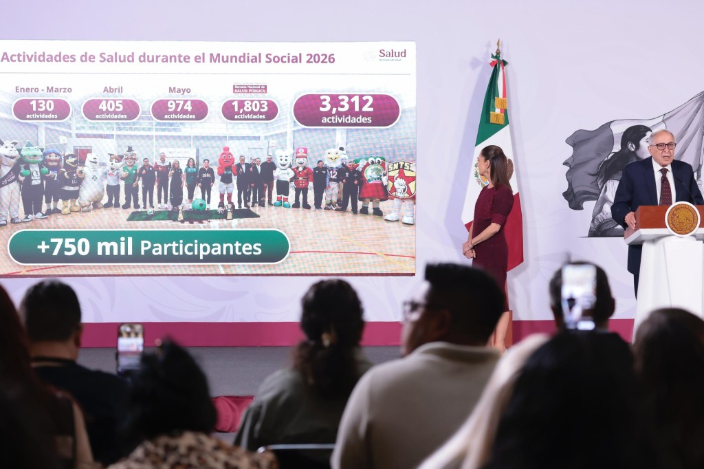 Es Aprovechar El Mundial para Fortalecer la Actividad Deportiva: Presidenta Claudia Sheinbaum Pardo; habrá 4 Mil 208 Canchas del Mundial Social en todo El&nbsp;País.