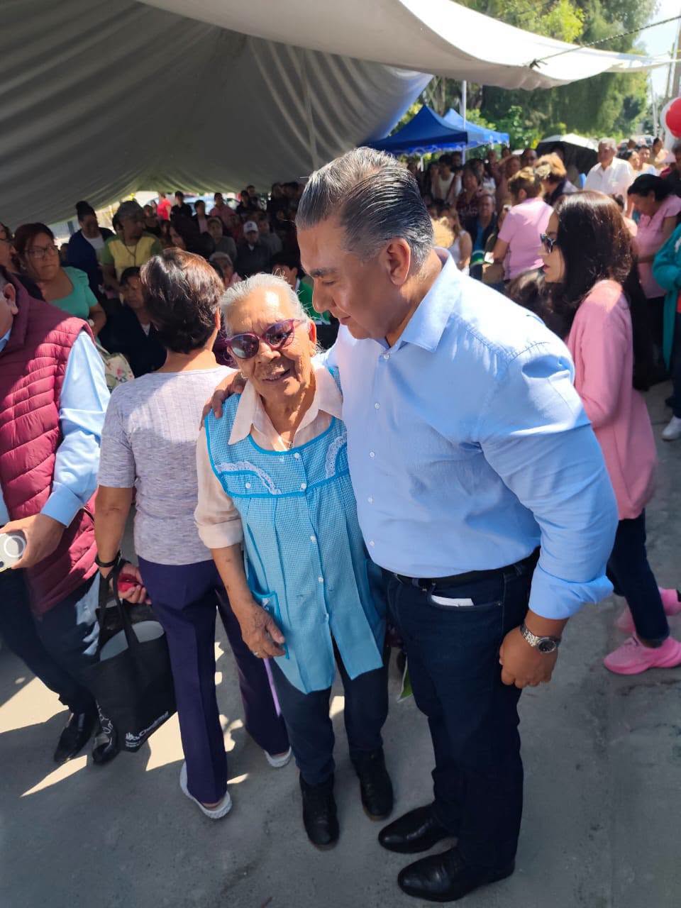 Cientos de Familias de Ecatepec beneficiadas con Leche del Bienestar en San Pedro Xalostoc, la Mesa, Piedra Grande y Río de Luz.