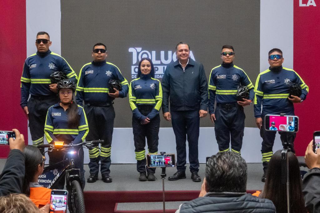 Aumenta Ricardo Moreno ciclo-patrullas para fortalecer la seguridad en espacios públicos.