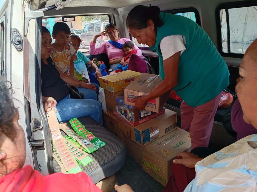Hoy como Siempre, continuamos Apoyando a Familias de Ecatepec con Transporte a la Central de Abasto&nbsp;Ecatepec.