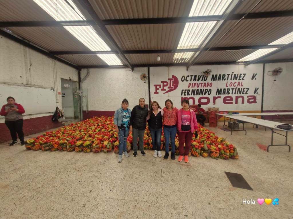 “Organízate en Ecatepec: 15 vecin@s bastan para llevar frutas y verduras frescas a tu colonia por&nbsp;$90”