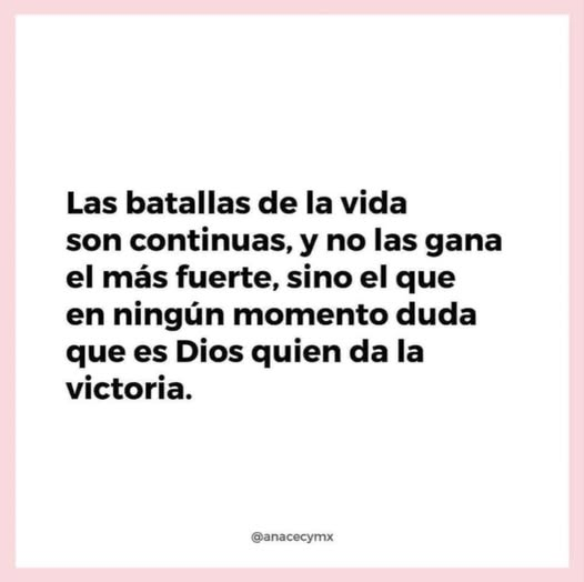 Él es Quien Da La&nbsp;Victoria.