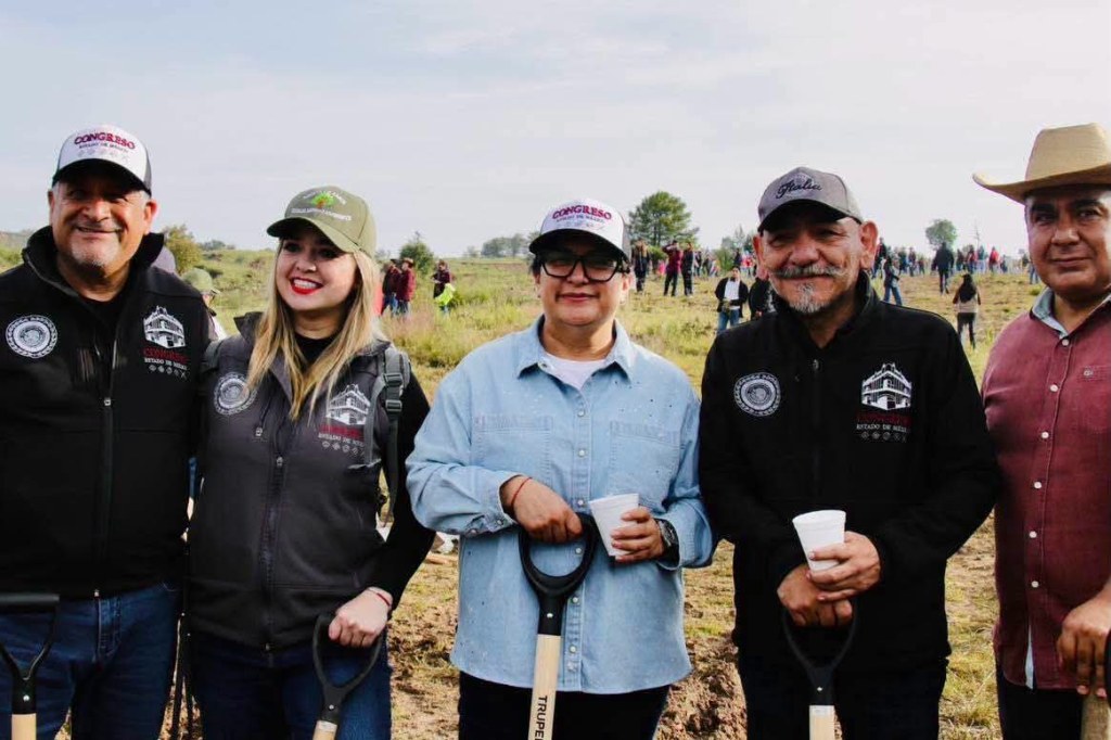 “Congresistas mexiquenses impulsan reforestación&nbsp;nacional”.