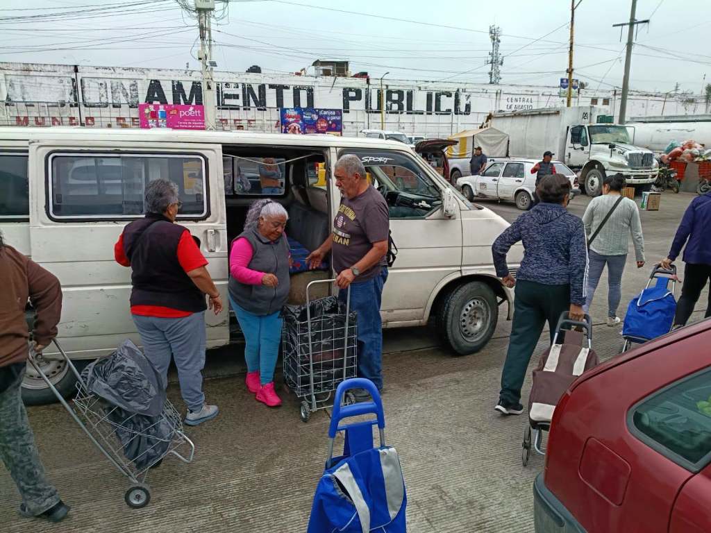 Más Familias de Ecatepec, Beneficiadas con Transporte a la Central de Abasto Ecatepec.