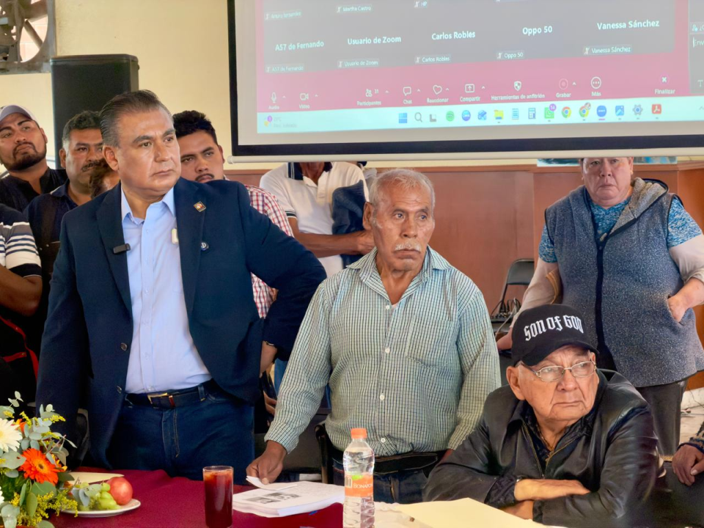 Presidente de la Central de Abasto Ecatepec, Octavio Martínez Vargas, impulsa campaña para recuperar confianza.