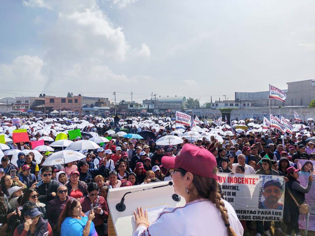Gracias a Mis Vecinas y Vecinos de Ecatepec por Asistir a la 3ra. Asamblea convocada por Nuestra Presidenta Municipal Azucena Cisneros Coss para Defender la Soberanía Nacional: Octavio Martínez Vargas.
