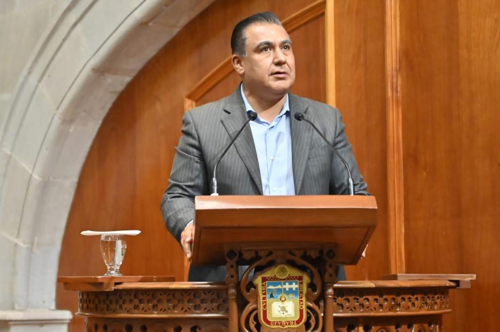 Intervención del Diputado Local Octavio Martínez Vargas.