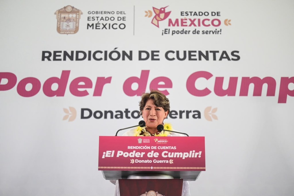 Delfina Gómez Álvarez Reafirma Compromiso con&nbsp;Mexiquenses.