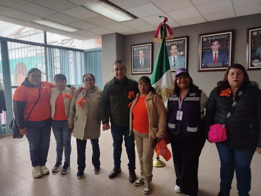 Octavio Martínez Vargas impulsa Acciones Informativas contra la Violencia hacia las Mujeres en&nbsp;Ecatepec.