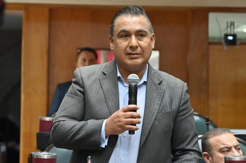 Intervención del Diputado Local Octavio Martínez Vargas.