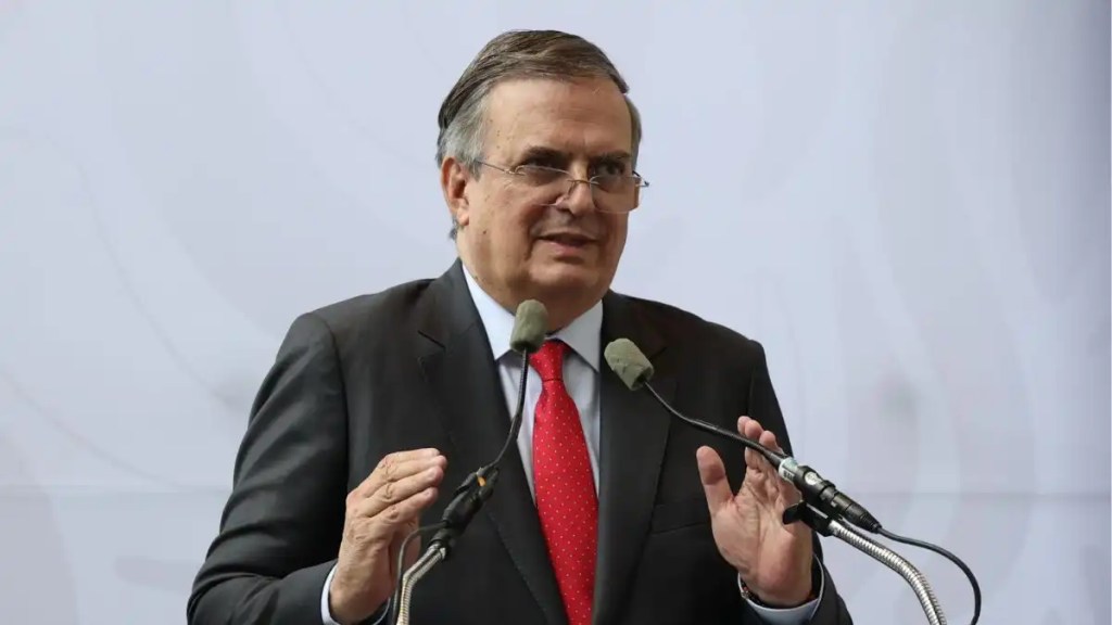 Marcelo Ebrard refuerza la trazabilidad del acero mexicano ante aranceles de Estados Unidos.