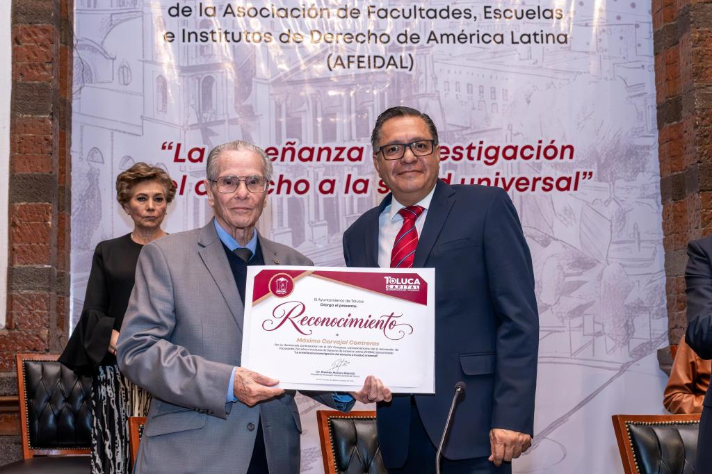 Ricardo Moreno Bastida destaca Cooperación Academica.
